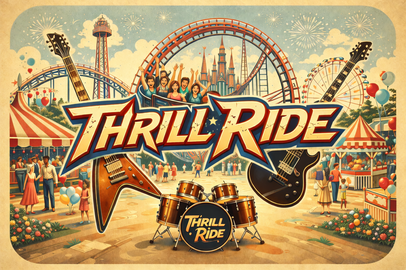 Thrill Ride band photo